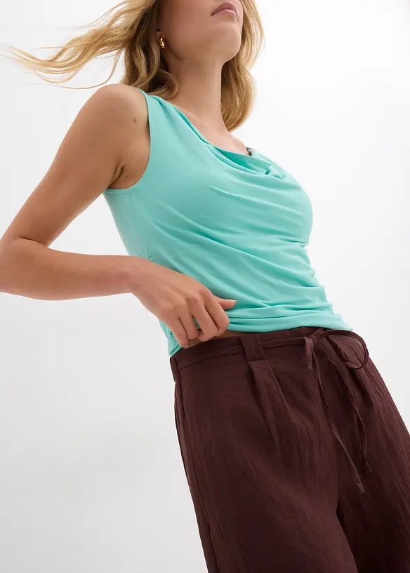 Bermudashorts i lett viskosemiks, bonprix