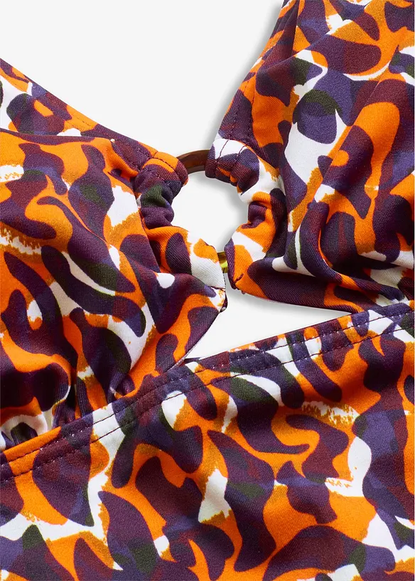 Halterneck tankini med ring-detalj (2-delt sett), bonprix