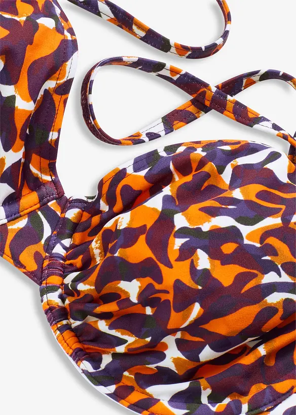 Spile-bikini med høy benskjæring (2-delt sett), bonprix