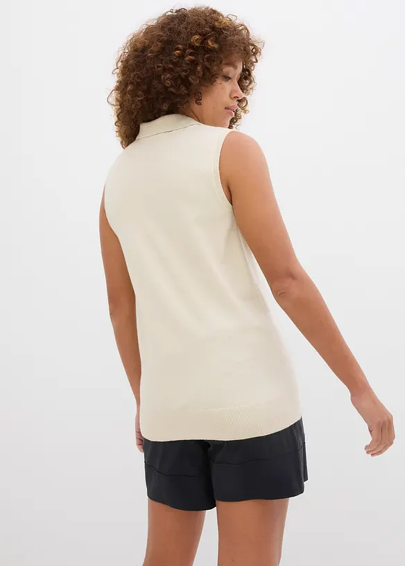 Strikket topp, bonprix