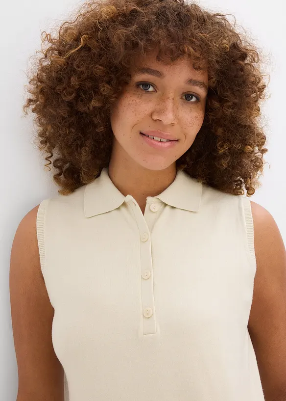Strikket topp, bonprix