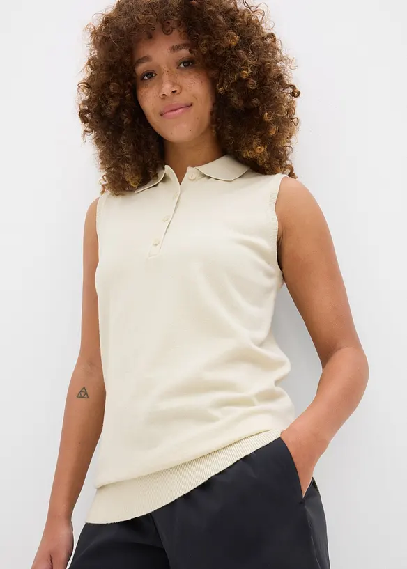 Strikket topp, bonprix