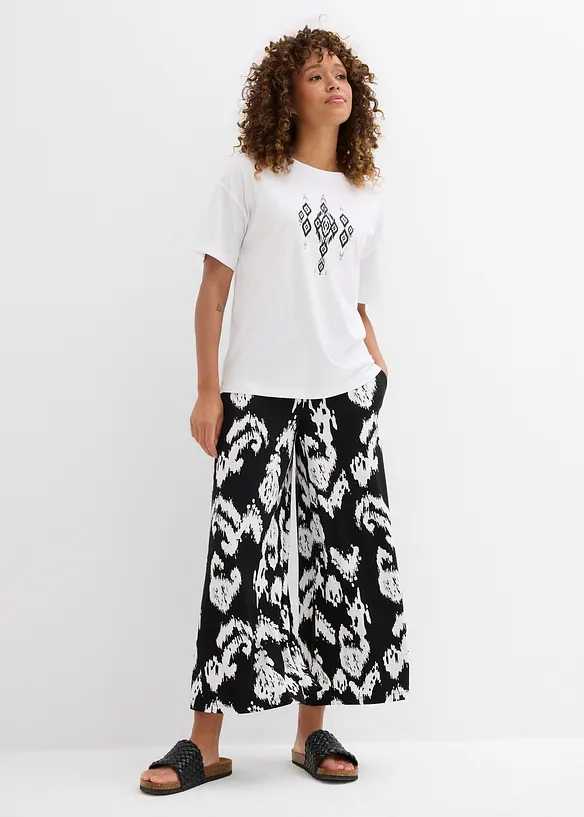 T-skjorte med print, bonprix