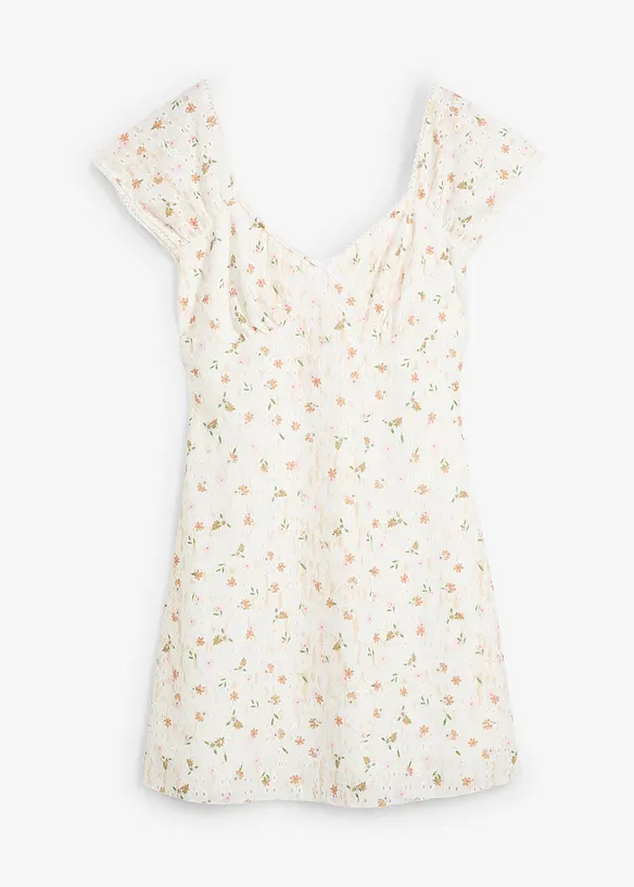 Blondekjole med blomsterprint, bonprix