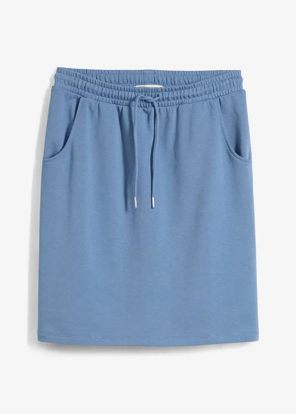 Sweatskjørt med lommer, bonprix