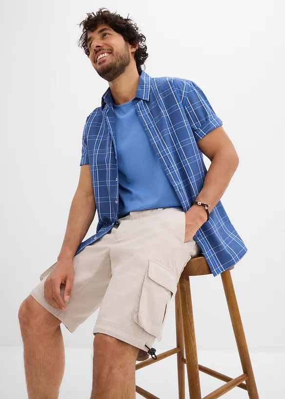 Cargo-bermudashorts med komfortlinning, Regular Fit, bonprix