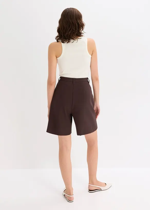 Bermudashorts med innsnitt, bonprix