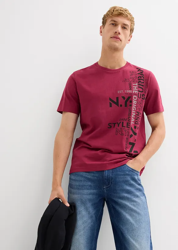 T-shirt av økologisk bomull, bonprix