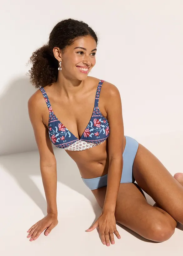 Bikinioverdel med bred kant nederst, bonprix