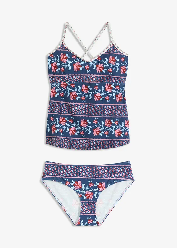 Tankini med kryssende stropper (2-delt sett), bonprix