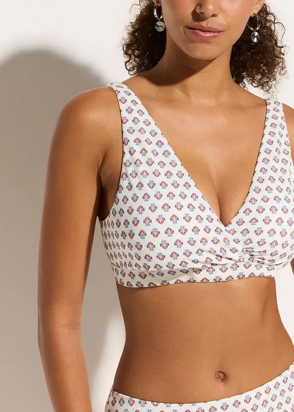 Bikinioverdel med V-hals, bonprix