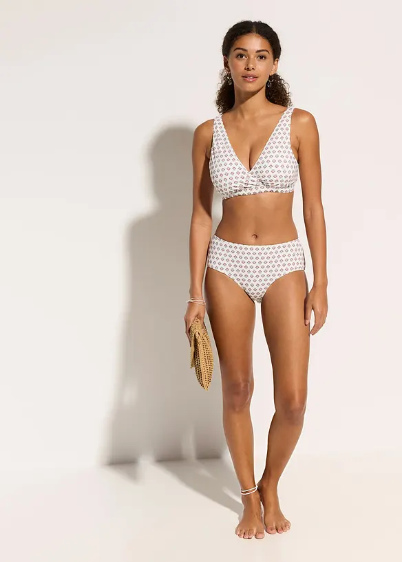 Bikinioverdel med V-hals, bonprix