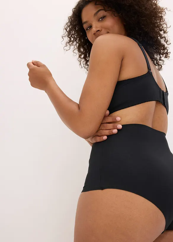Usynlig light shape -truse av 100% bomull, bonprix