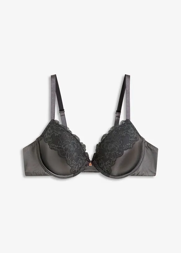Padded-BH med glanseffekt, bonprix