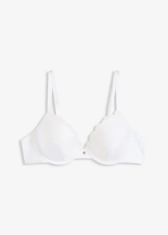 Padded-BH med glanseffekt, bonprix