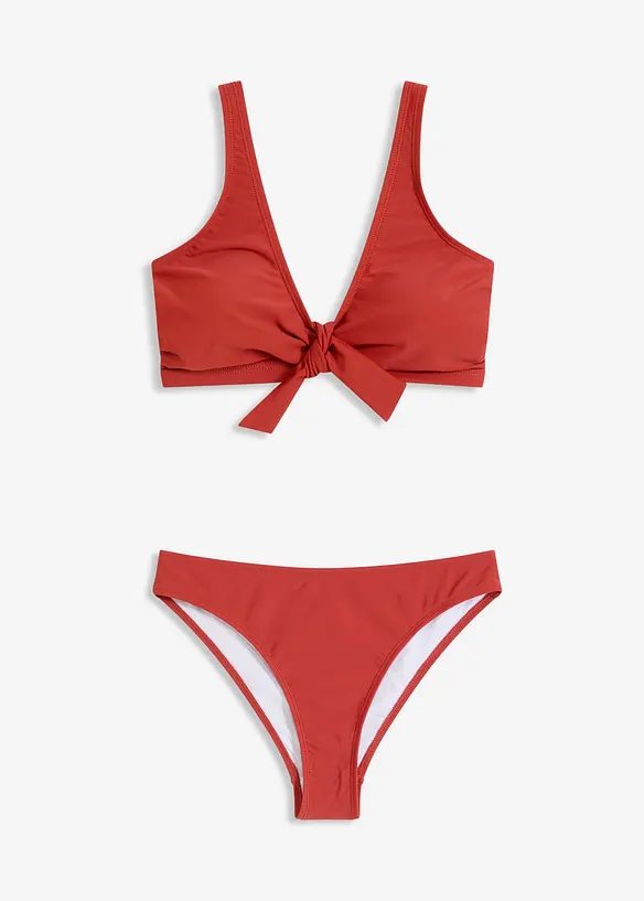 Bustier-bikini med knytebånd (2-delt sett), bonprix