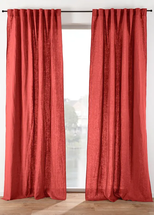Gardin i lin (1-pack), bonprix