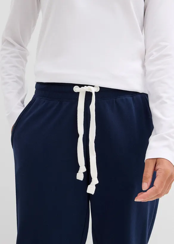 Sweatbukse med komfortlinning, bonprix