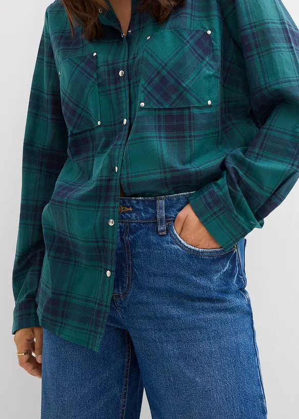 Loose Fit Straight-jeans Mid Waist, bonprix