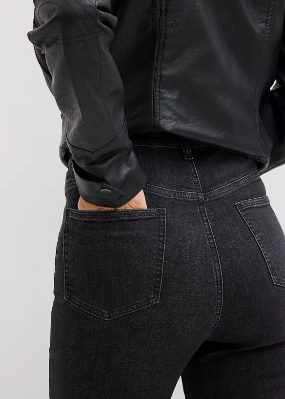 Skinny-jeans High Waist, Cropped, bonprix