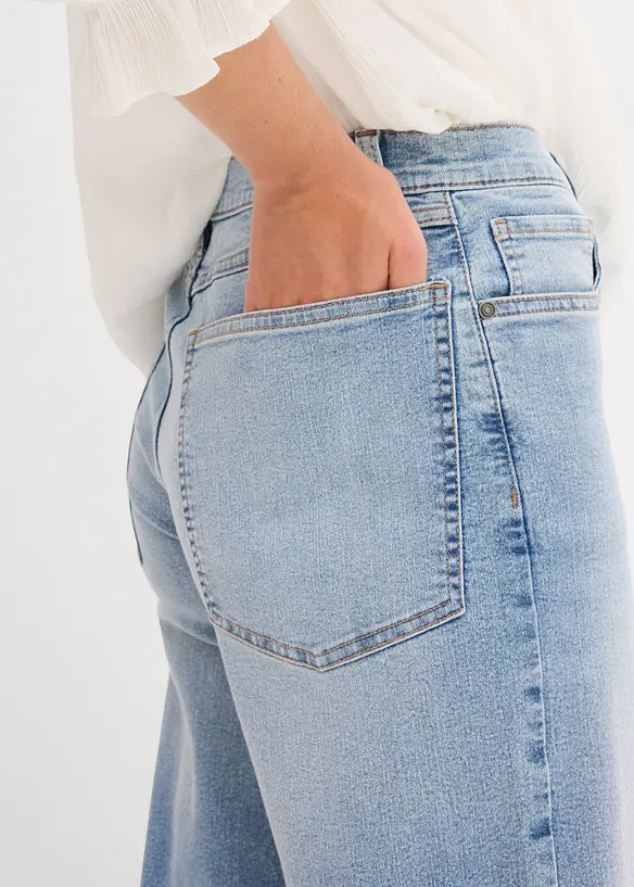 Wide Leg-jeans, High Waist, bonprix