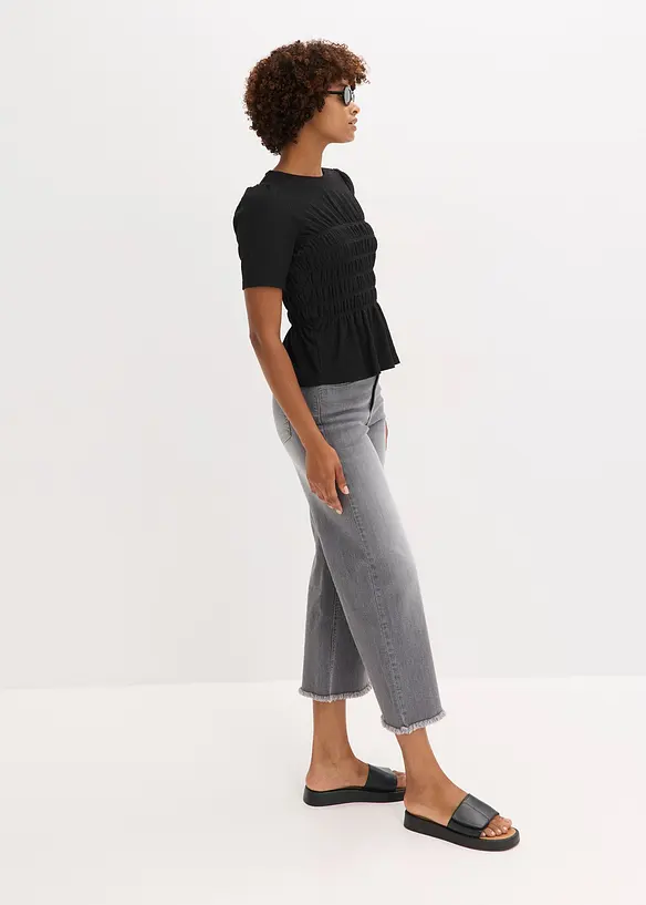 Topp med vaffelsøm, bonprix