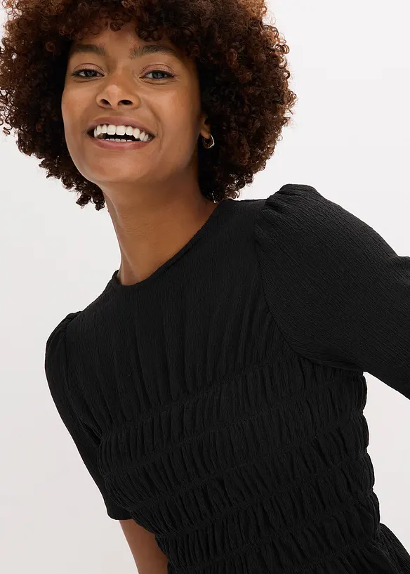 Topp med vaffelsøm, bonprix