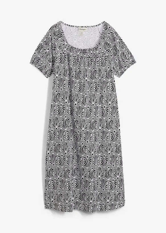 Jerseykjole i økologisk bomull, bonprix