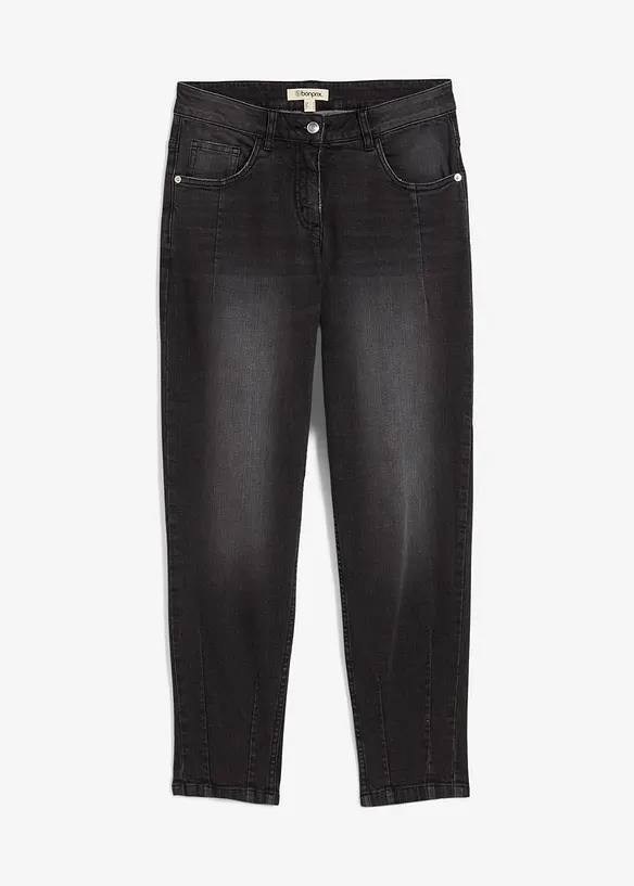 Barrel-jeans Mid Waist, bonprix