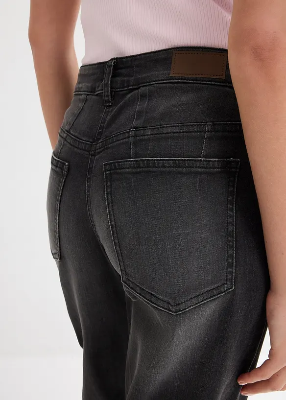 Barrel-jeans Mid Waist, bonprix