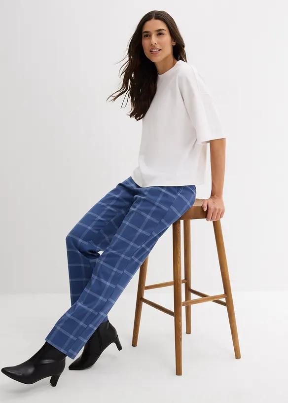 Chinos med rutemønster, bonprix
