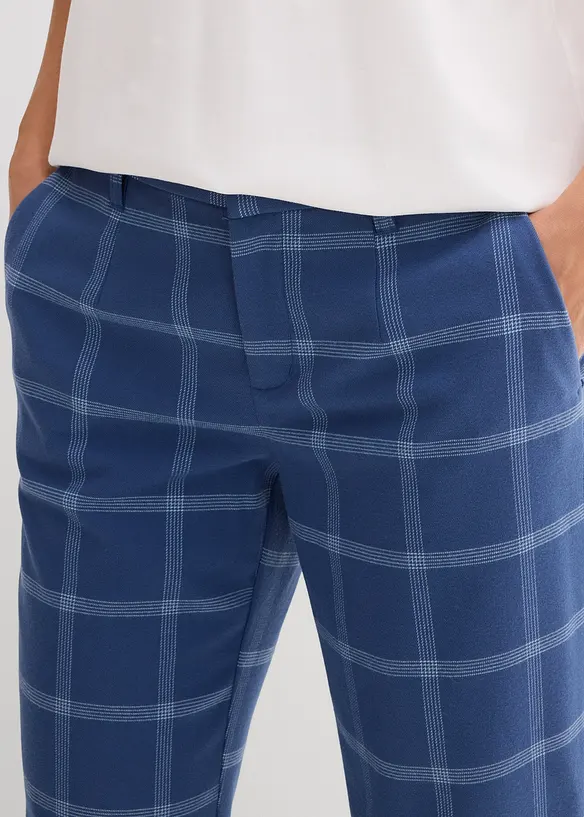 Chinos med rutemønster, bonprix