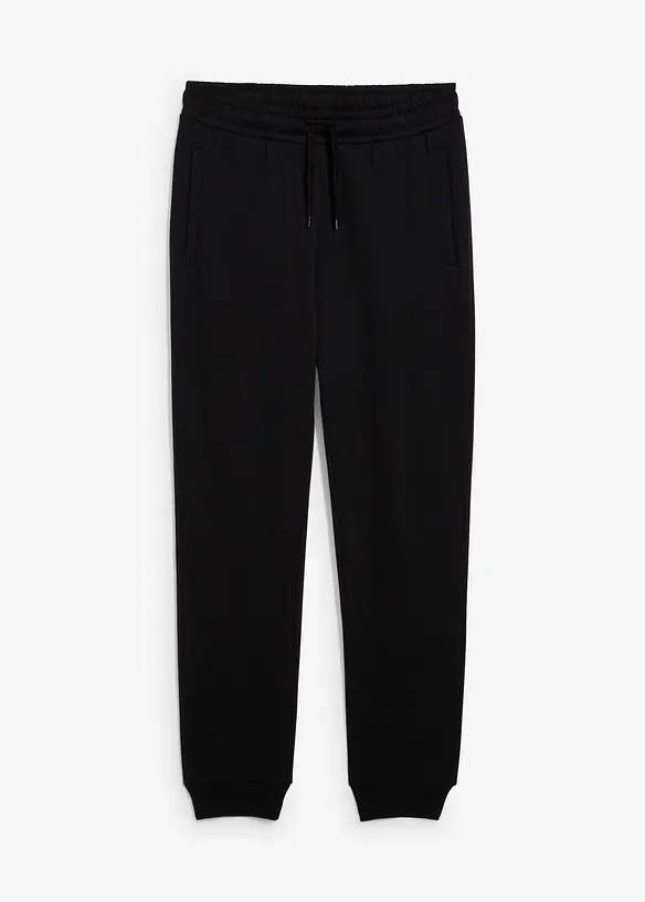 Joggebukse i 100% økologisk bomull, Regular Fit, bonprix