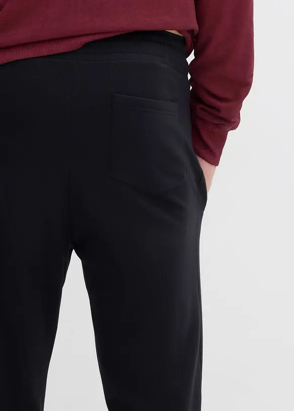 Joggebukse i 100% økologisk bomull, Regular Fit, bonprix