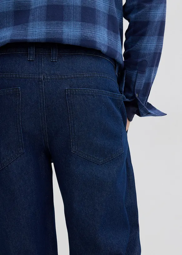 Loose Fit-jeans med legg, Straight, bonprix