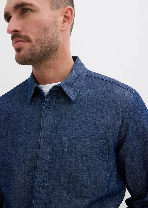 Denimskjorte, bonprix