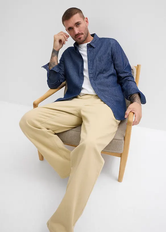 Denimskjorte, bonprix