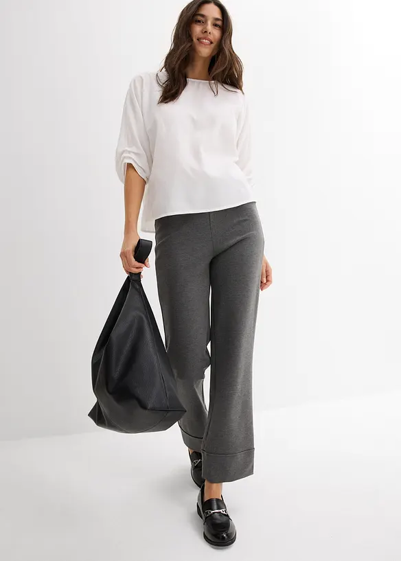 Loose Fit-topp i 100% bomull, bonprix