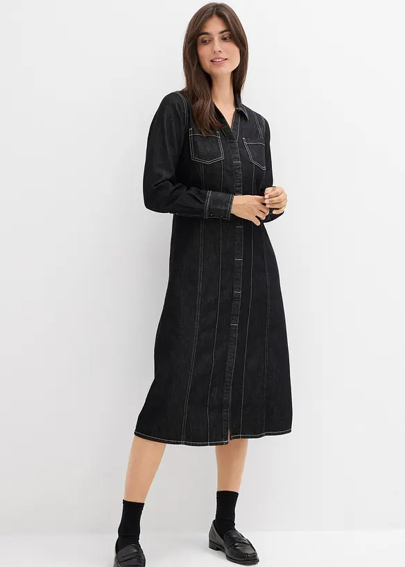 Denimkjole, bonprix