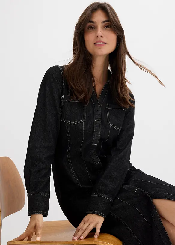 Denimkjole, bonprix