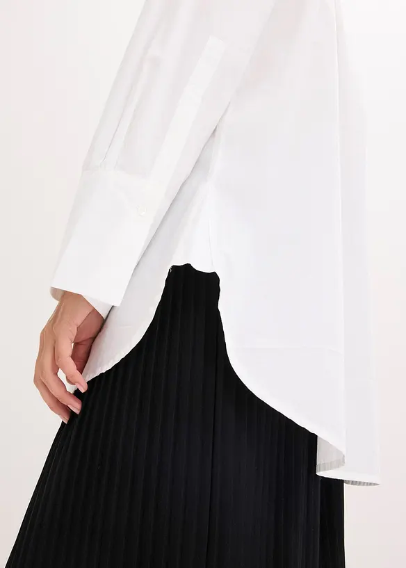 Knytebluse i 100% bomull, bonprix