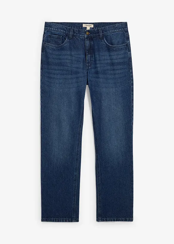 Relaxed Fit-jeans med stretch, Straight, bonprix