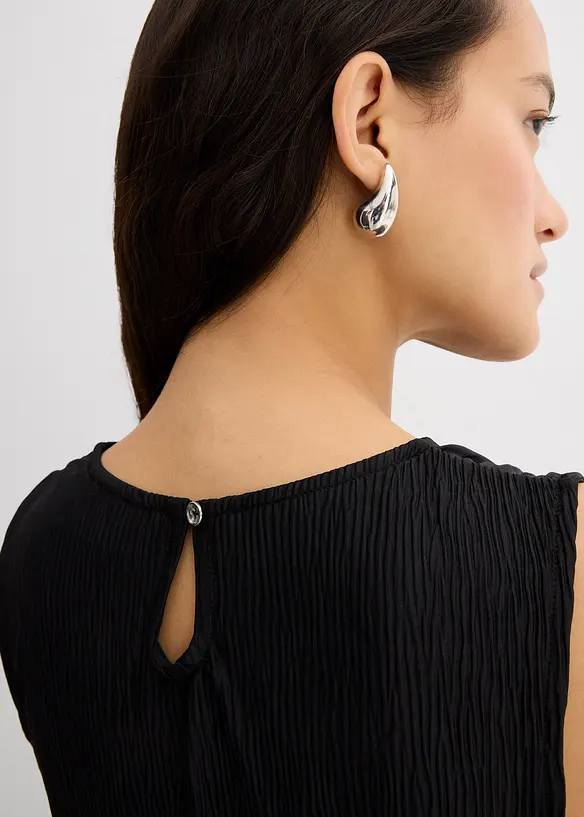 Crinkle topp, bonprix