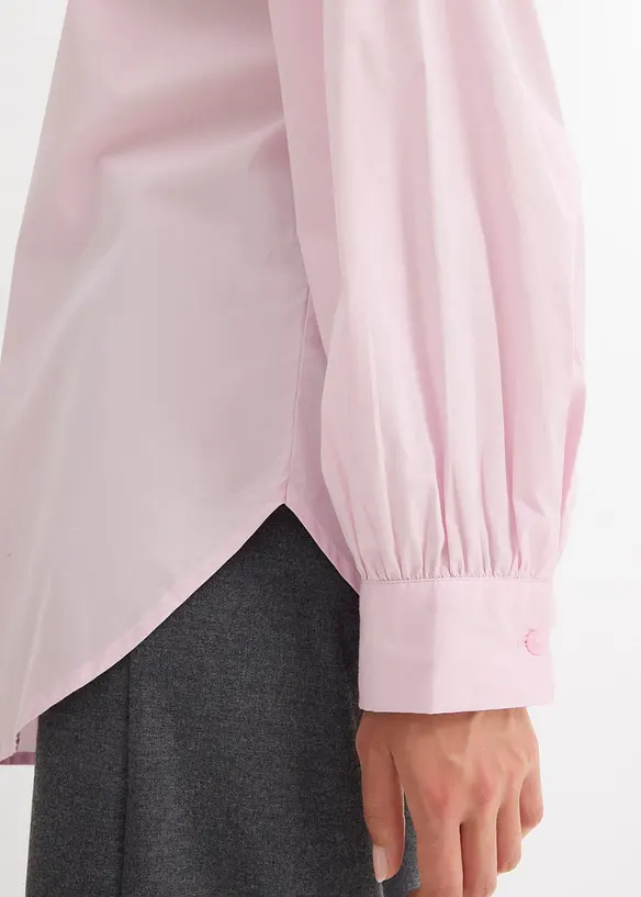 Bluse med strassapplikasjon, bonprix
