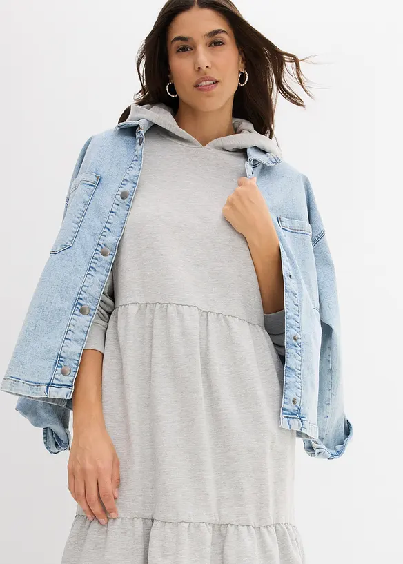 Sweatshirtkjole, bonprix