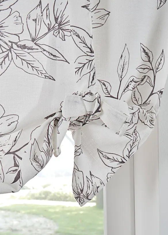 Roll up-gardin med blomsterprint, bonprix
