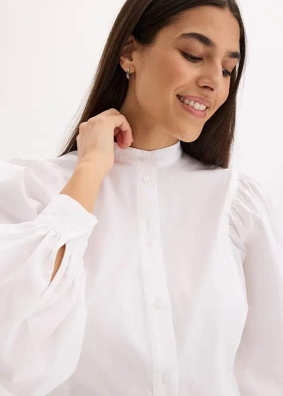 Bluse av bomull, bonprix