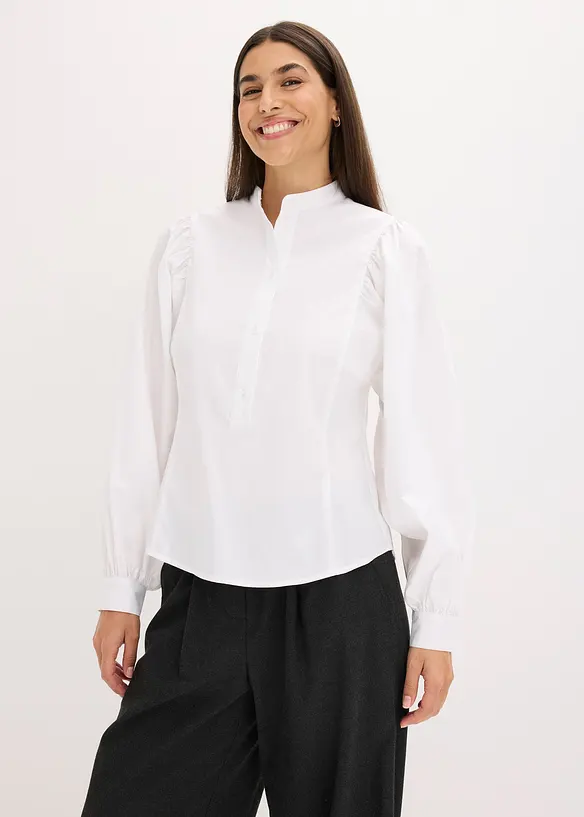 Bluse av bomull, bonprix