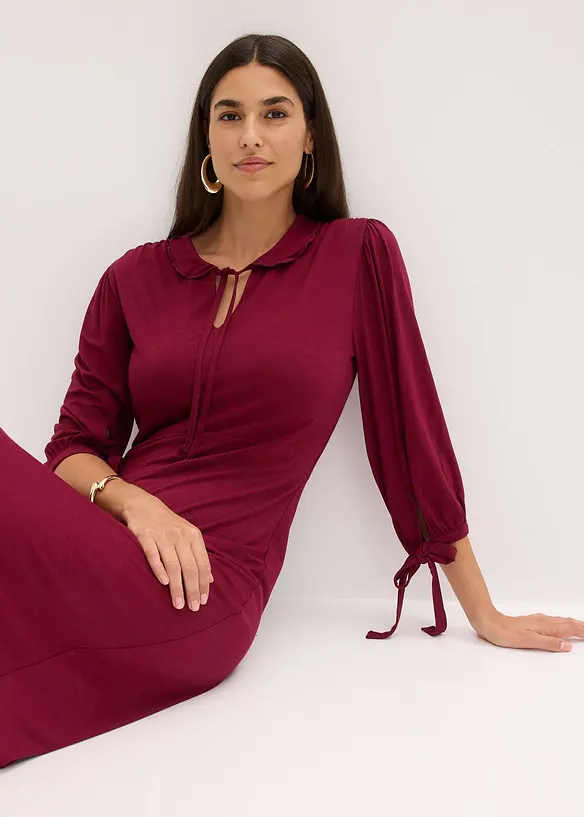 Jerseykjole av viskosemiks, bonprix