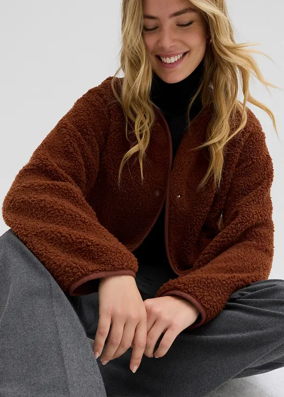 Jakke i pilefleece, bonprix